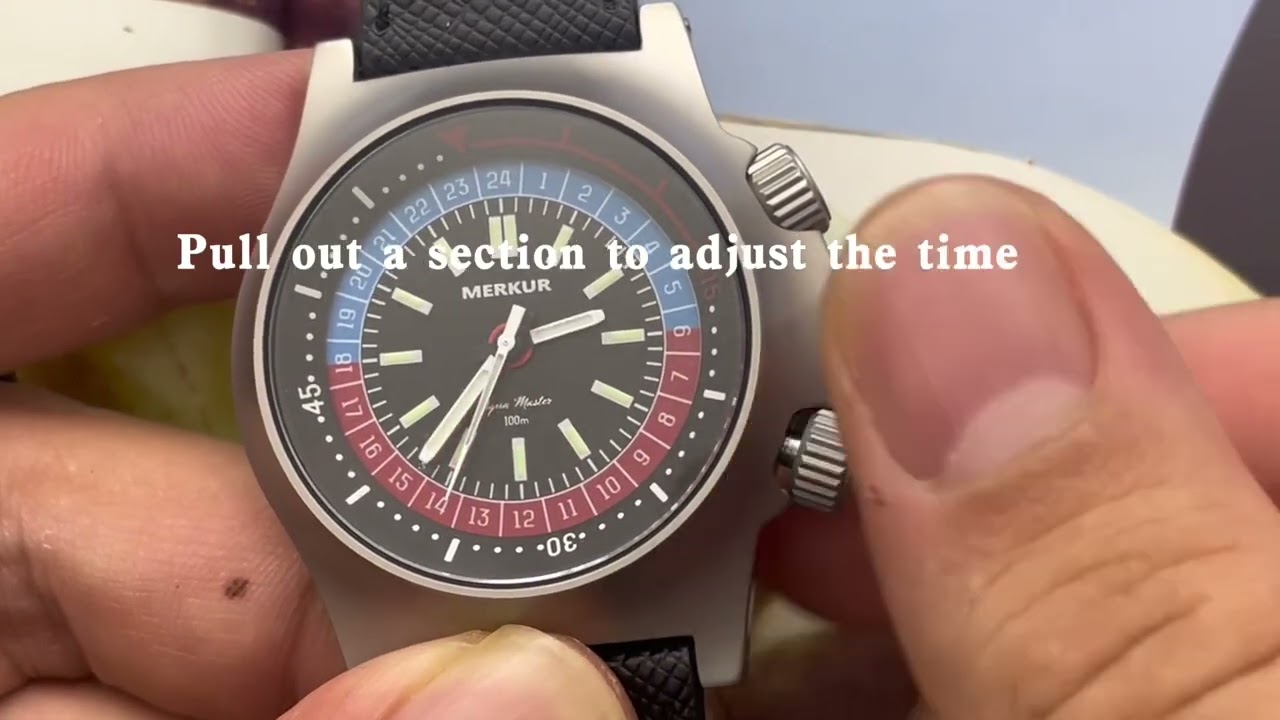 Wow! So beautiful! Merkur's latest Skin Diver watch