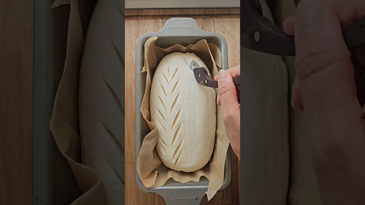 No Dutch oven, no problem! #sourdoughbread #sourdoughbaking