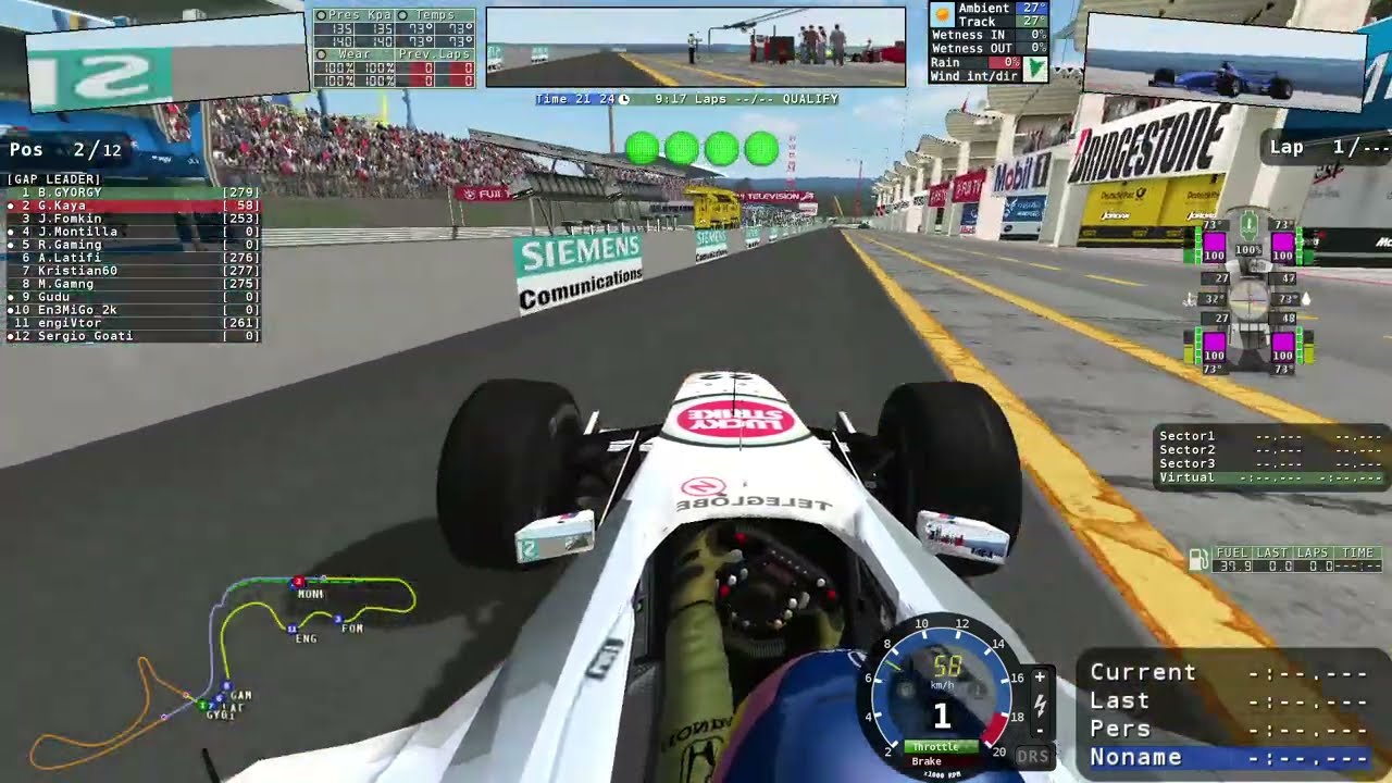 rFactor - MRF F1 2000 - R16 - Japan - Suzuka