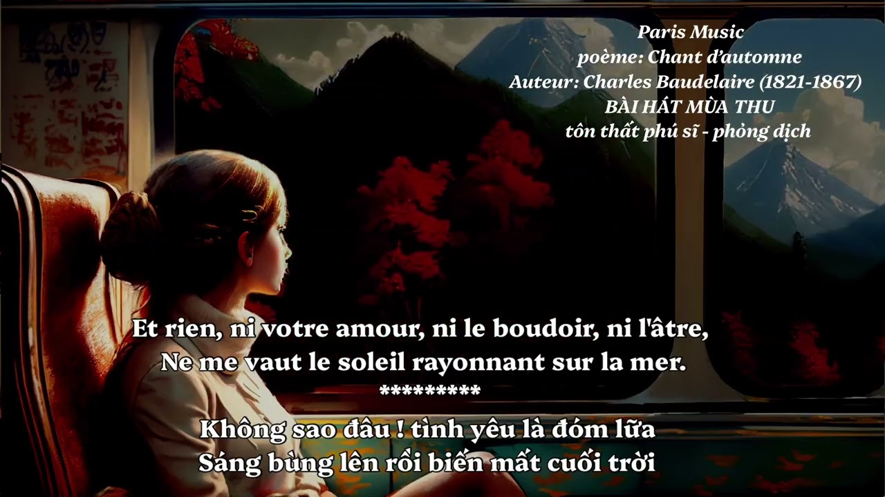 🎵 Chant d’automne – Charles Baudelaire 🌹 Chanson d’amour française | French Love Songs 2026