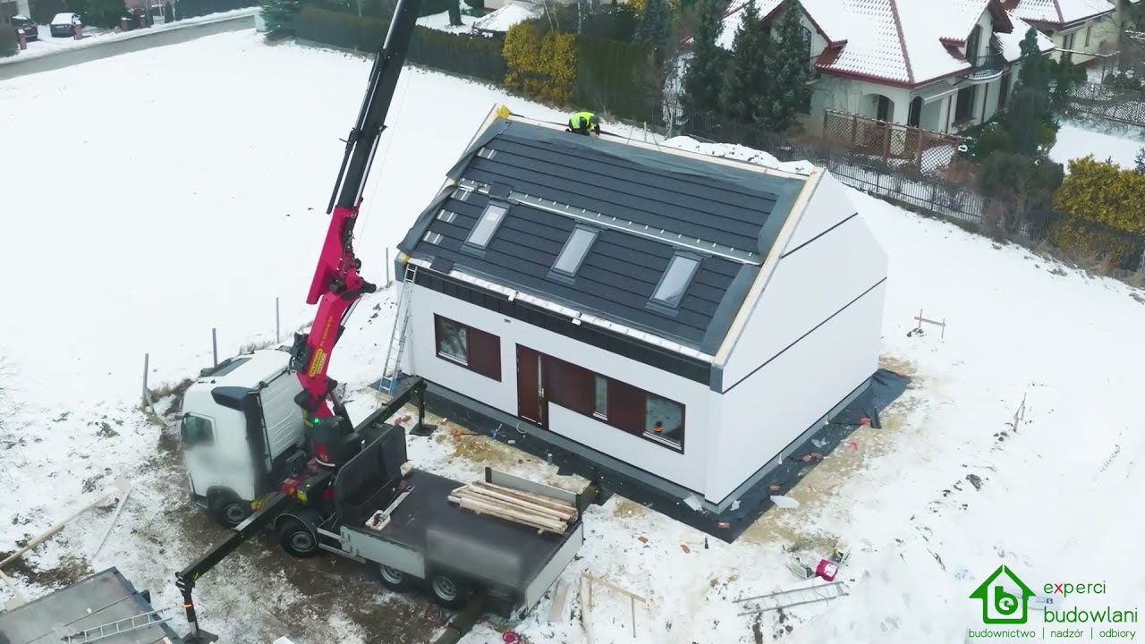BUDOWA DOMU W JEDEN DZIEŃ! - nadzór nad budową domu, zobacz jak szybko może powstać Twój DOM