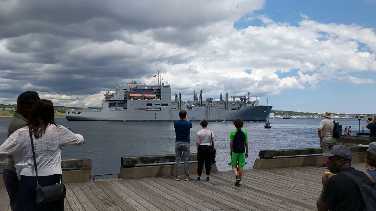 US Navy Plays Barrett's Privateers While Leaving Halifax