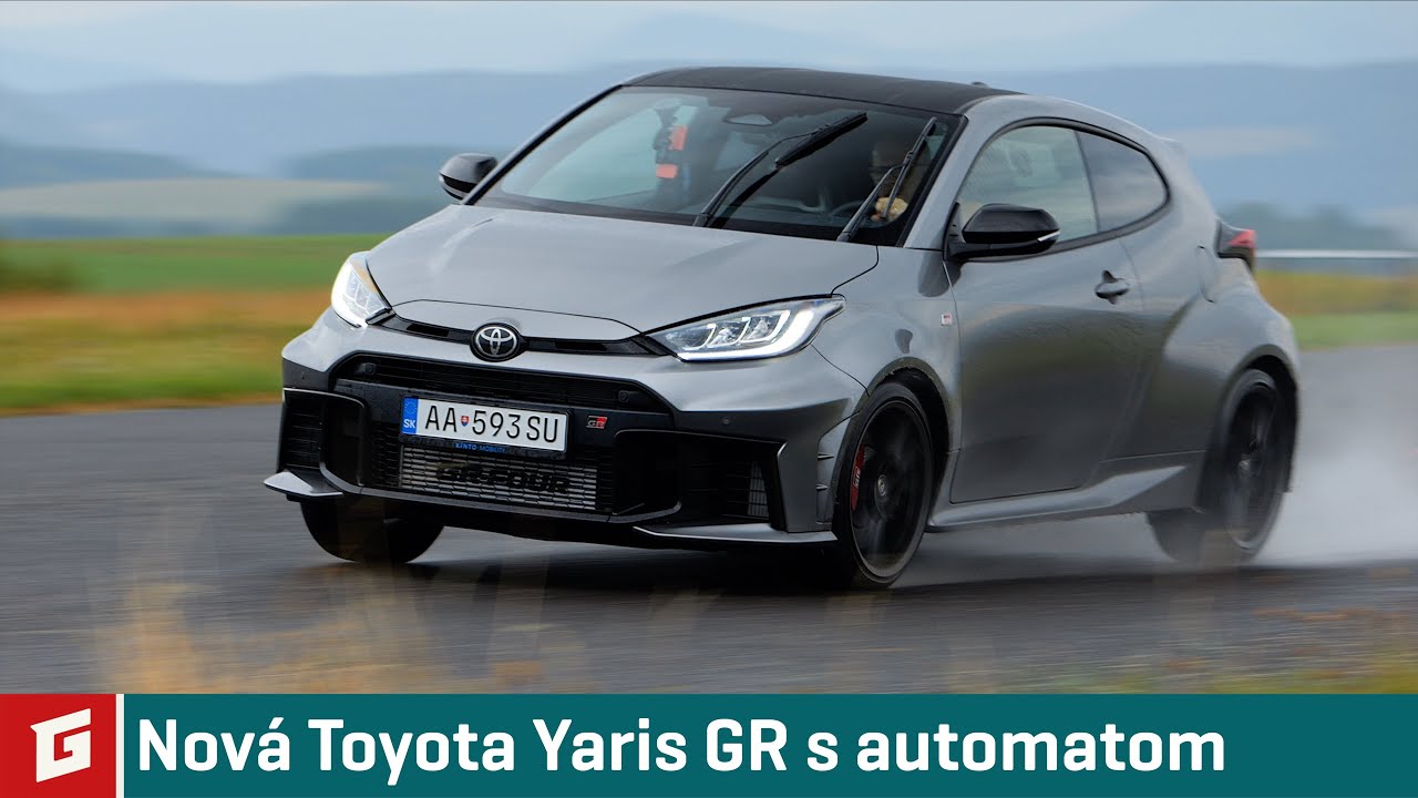 Toyota Yaris GR-FOUR (2024) AUTOMAT vs MANUAL - TEST - GARAZ.TV - Rasťo Chvála
