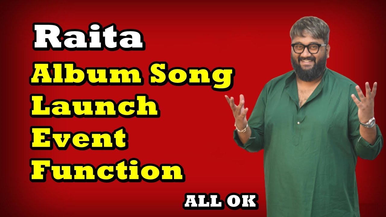 Raita | ALL OK | Album Song Launch | Ft. Sanjay Gowda & Sonu Gowda | Kannada Song