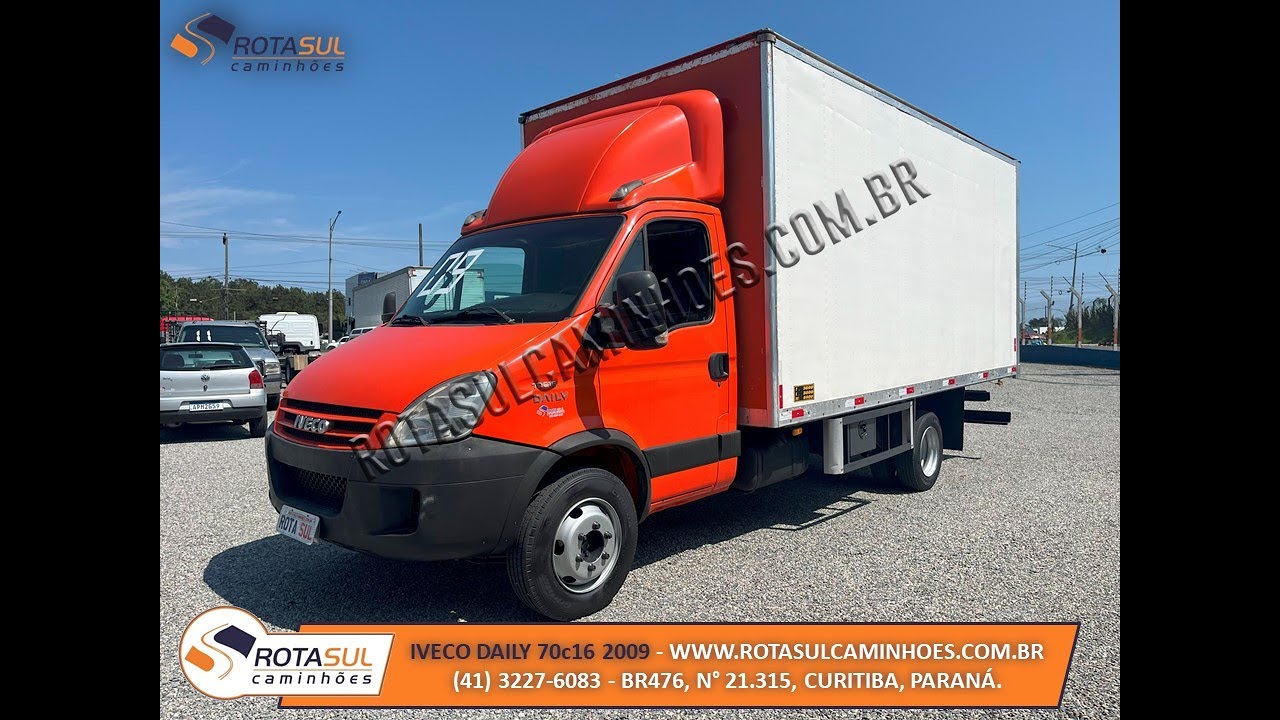 IVECO DAILY 70c16 2009 (R$110mil) - ROTA SUL CAMINHÕES