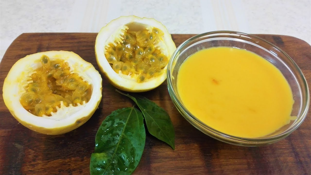 Salsa de Maracuyá para postres y carnes - SALSA DE MARACUYA - salsa de maracuya para pollo