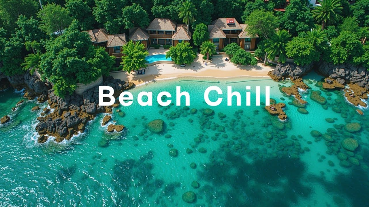 Лучший Тропический Дип-Хаус Микс 🌴 Океанский Настрой, Мягкий Бас ~ Глубокие Тропические Волны