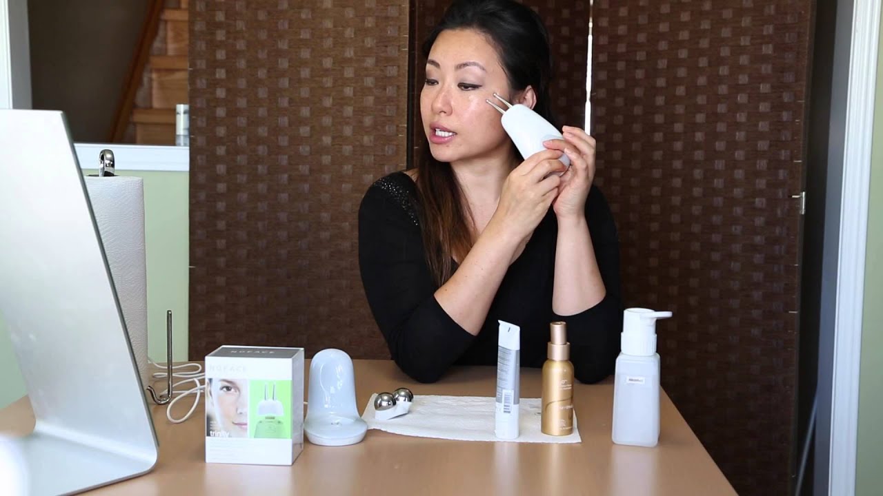 NuFace Trinity Pro-Series Eye and Lip Treatment ELE Attachment TUTORIAL - Anti-Aging
