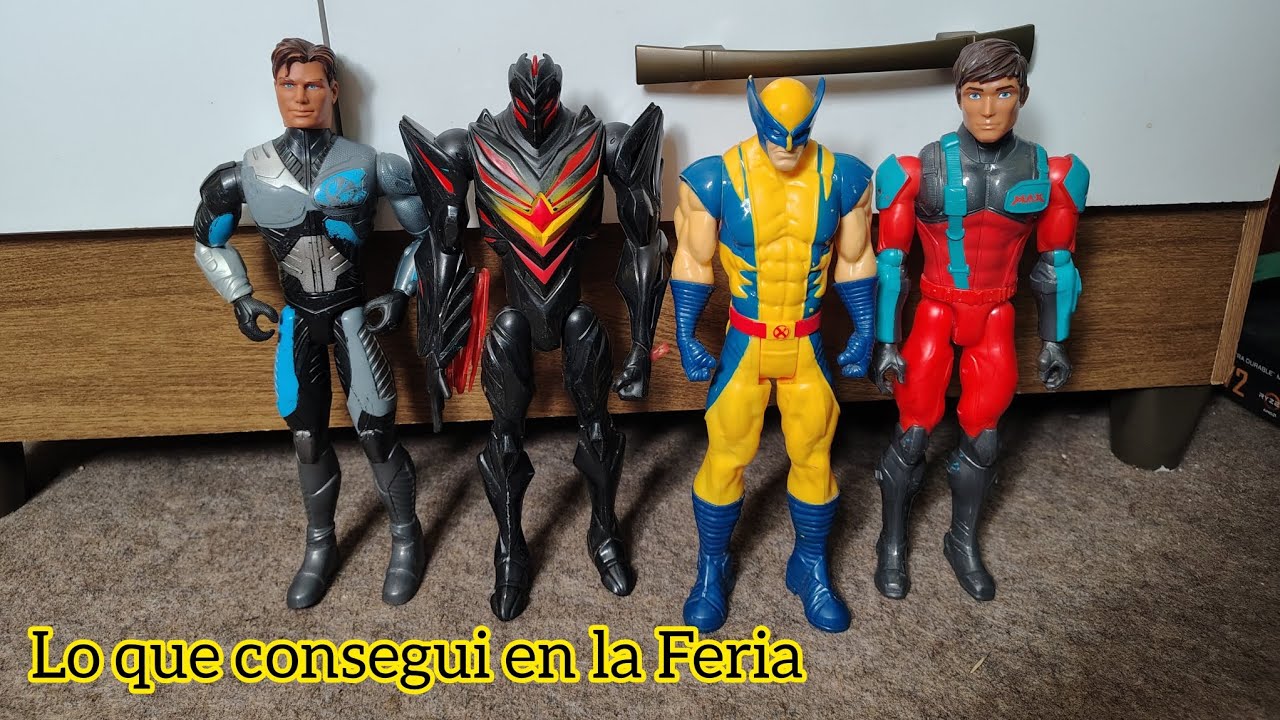 Lo que consegui en la Feria/Tianguis #3 | Figuras de Max Steel y Marvel | TheMarvelGamerCL 