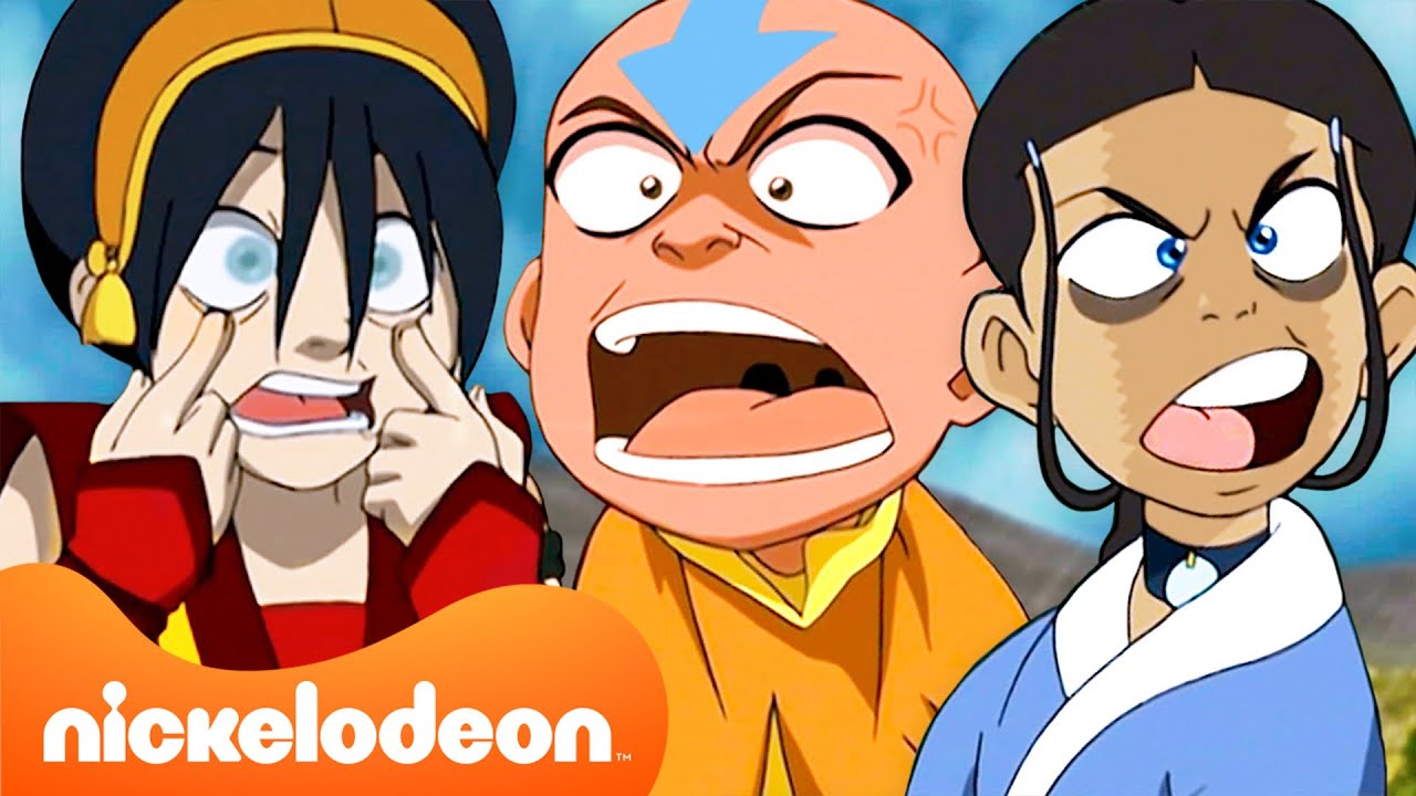 أكثر لحظات فريق Avatar تقلبًا في المزاج! | Avatar: The Last Airbender | أفاتار | Nickelodeon Arabia