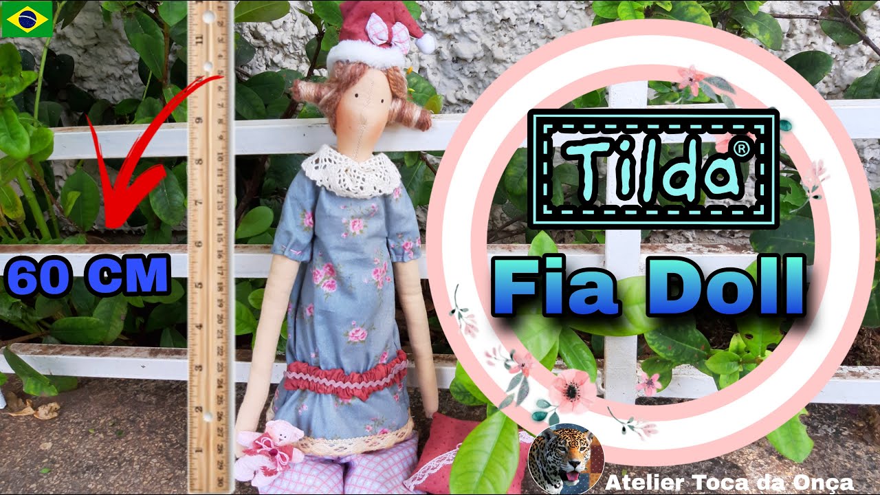 Кукла Tilda Fia (тряпичная кукла Tilda) Fia Doll style Dream Tone Finnager Tilda's Friends TUTORIAL
