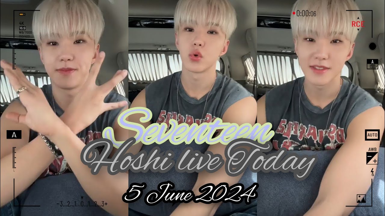 ] SEVENTEEN 🐯HOSHI LIVE 🚐05.06.24 #seventeenhoshi #weverselive #engsub #권순영 #live #ff #cc