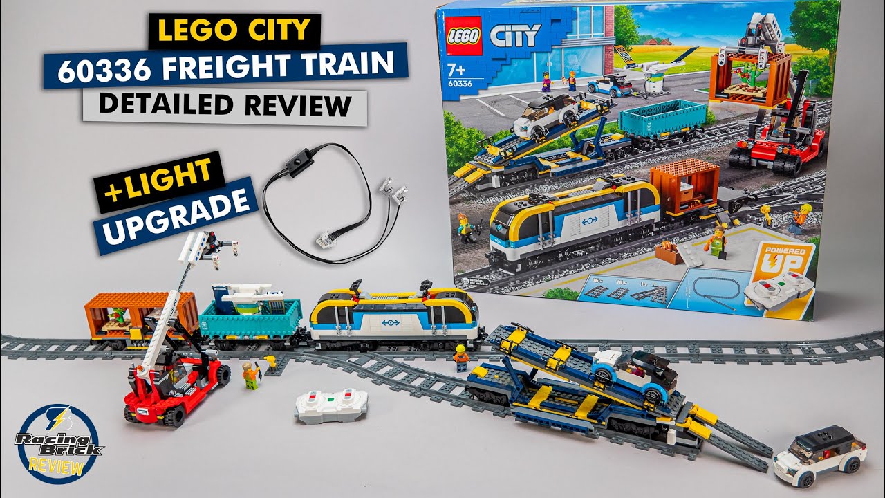 Подробный обзор грузового поезда LEGO City 60336 и его обновление