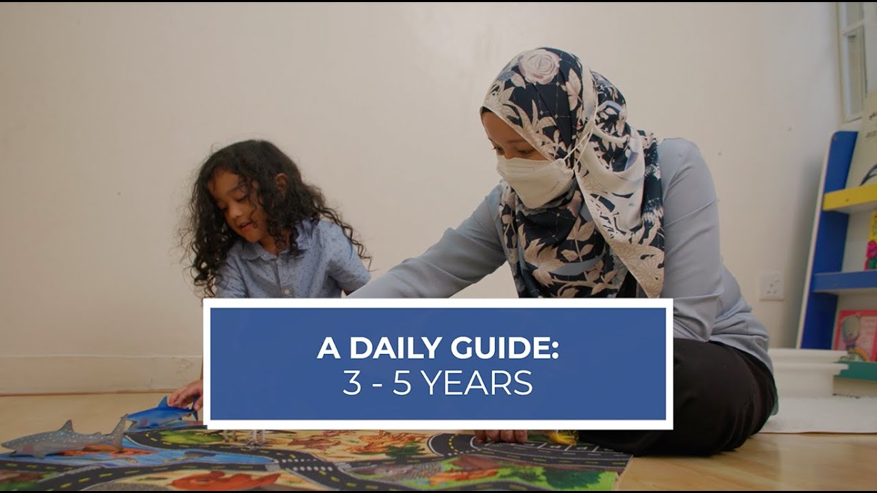 A Daily Guide: 3 - 5 years (4/7) | Autism at Home