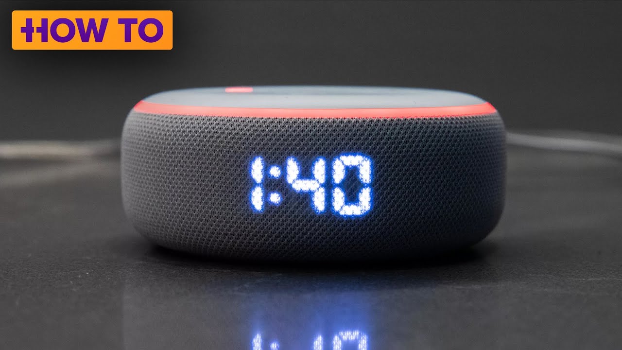 How to set up the Amazon Echo Dot with Clock