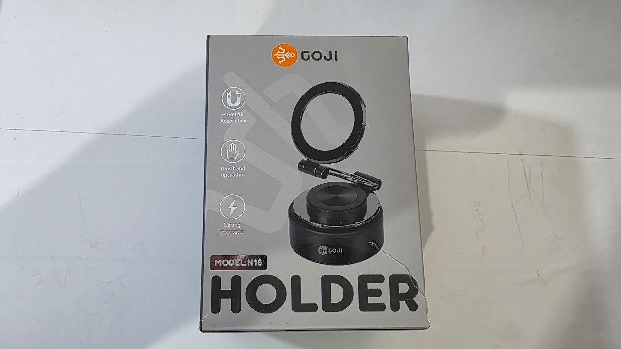 Goji the unique air suction phone holder