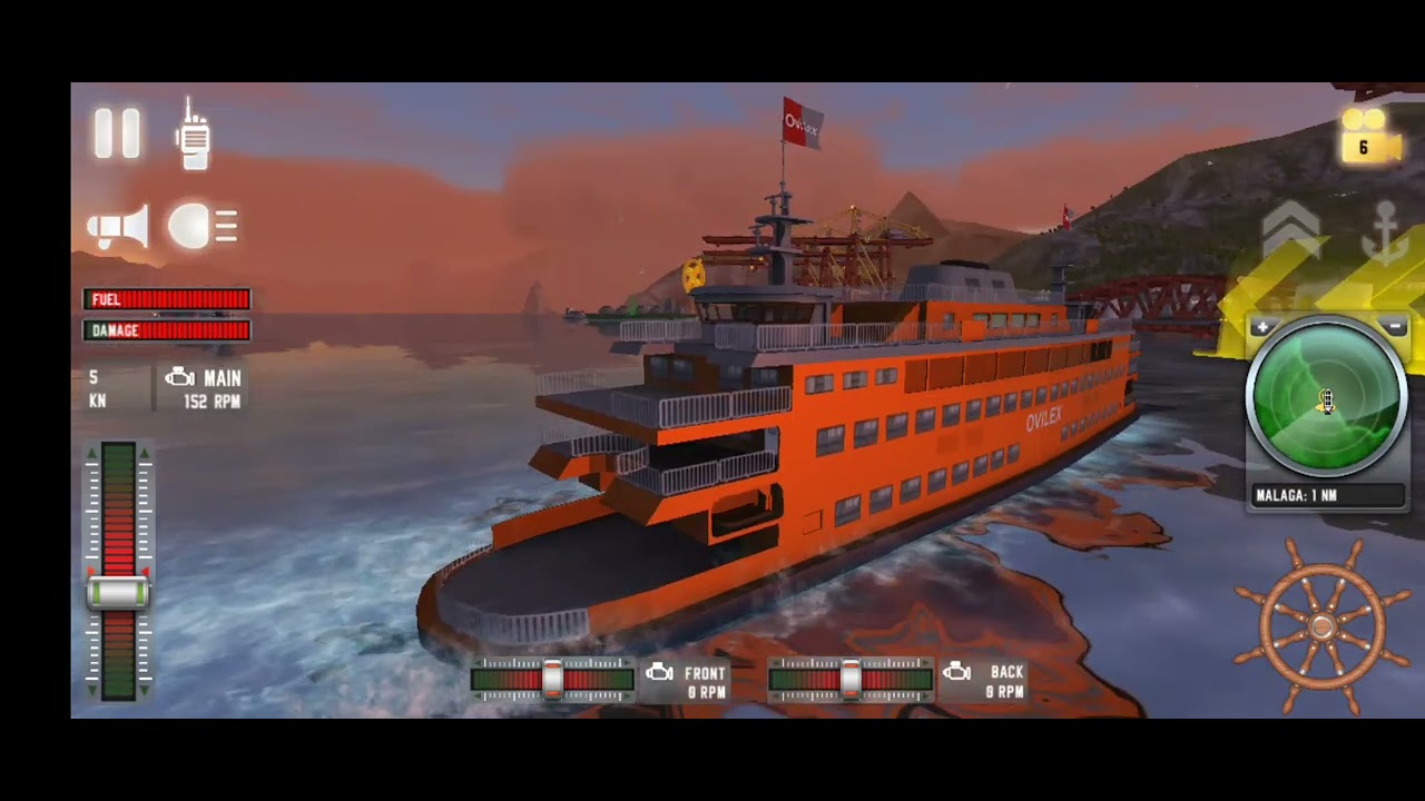 Playing ship sim 2019 (but in backwards)