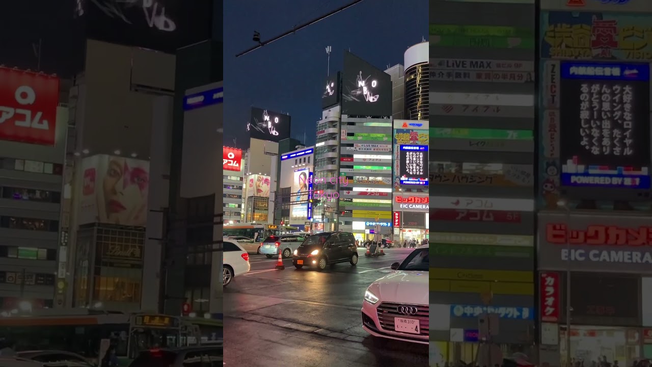 #RainyNightTokyo#TokyoNeonCity#TokyoNightlife#RainyTokyo#NeonLights#TokyoCityscape#TokyoAfterDark