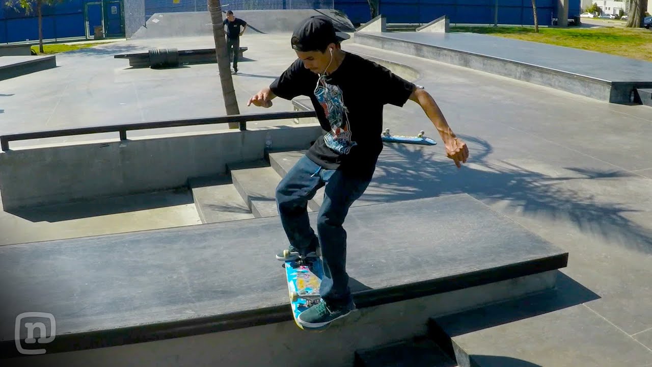 Learn How To Darkslide w/ Skateboarder Carlos Lastra