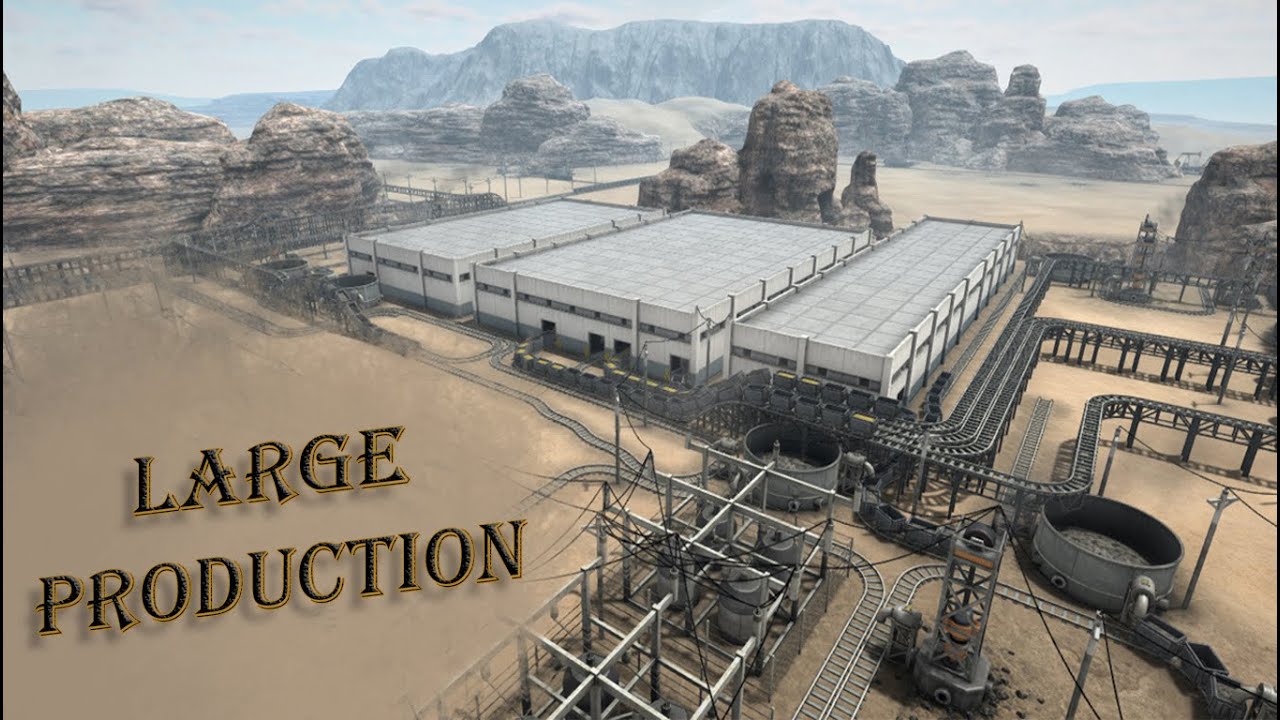 LARGE PRODUCTION ► Automation Empire (Timelapse) Split Valley  #2