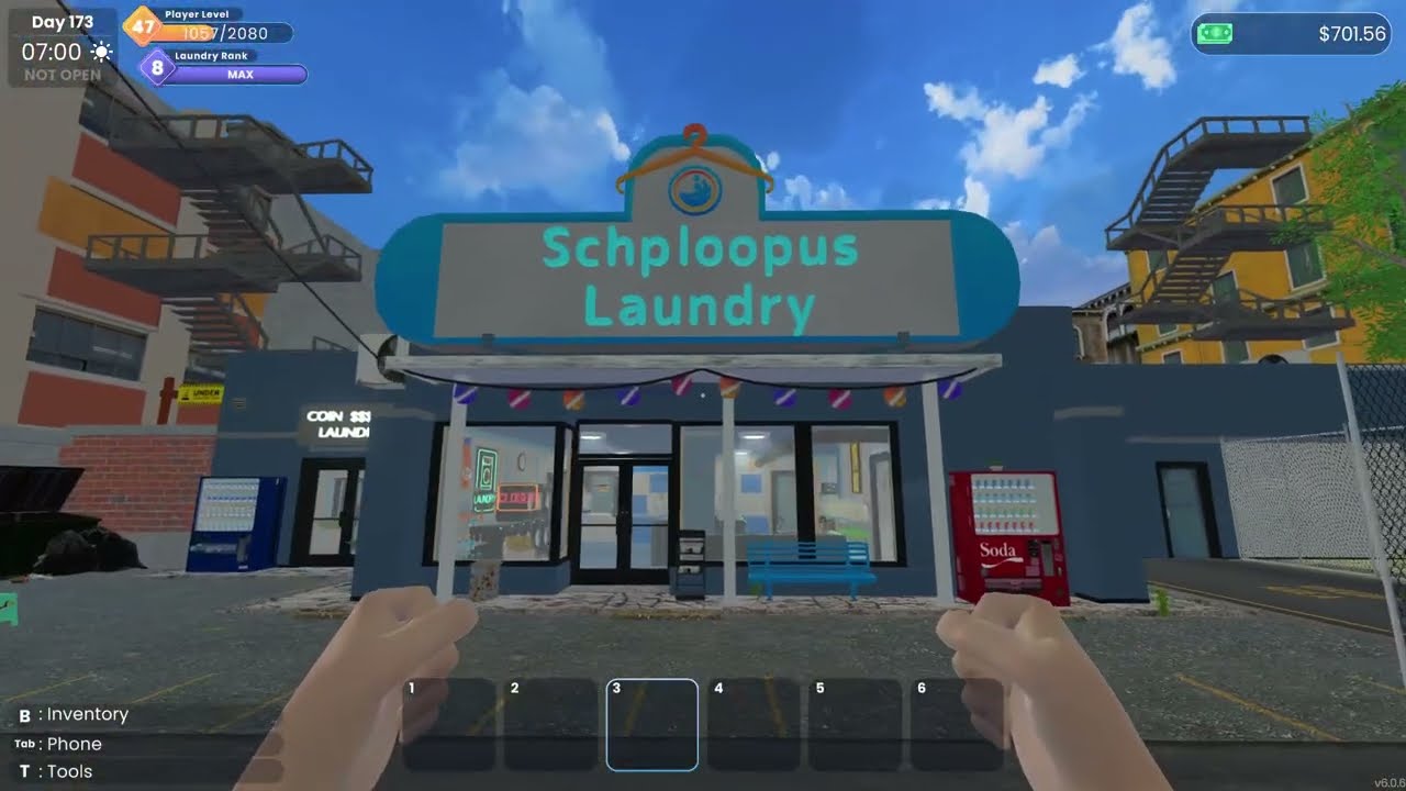 Laundry Store Simulator - A Tour Of My Laundromat