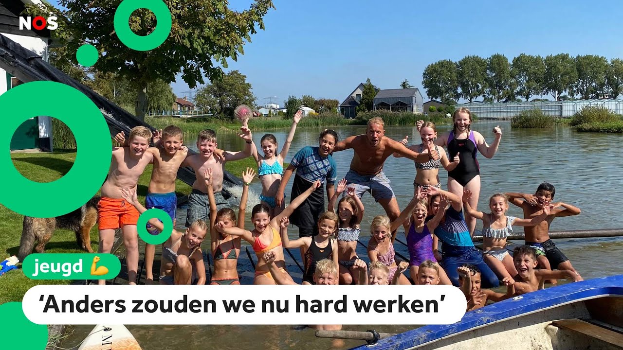 Zo zochten jullie met je klas verkoeling op