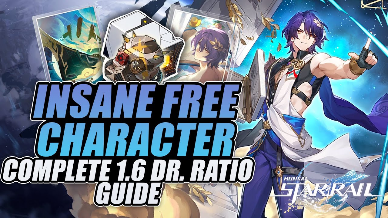 Complete Dr. Ratio Guide & Build (Best Light Cones, Traces, Relics & Teams) | Honkai: Star Rail