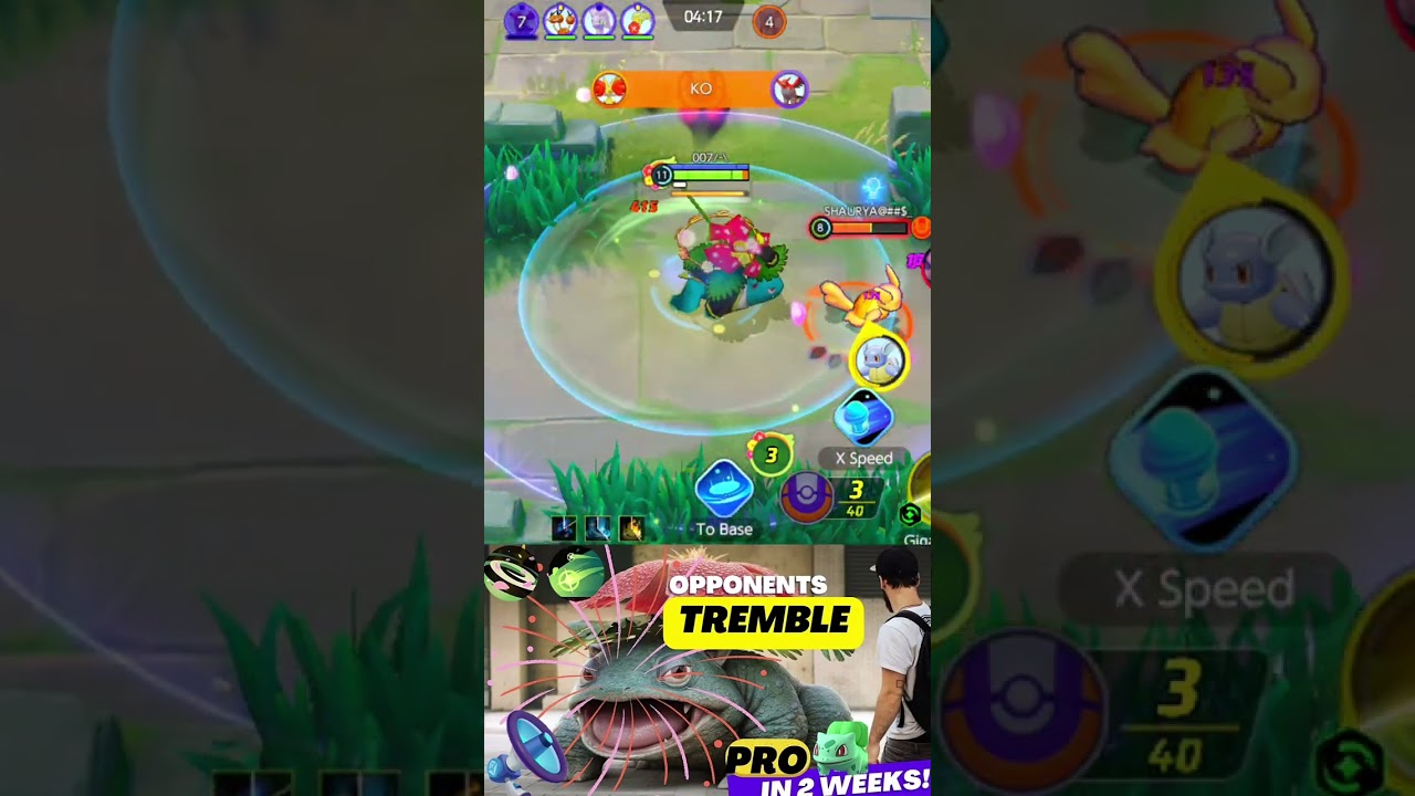 Best Broken Build for Venusaur : Dominate Your Opponents | Insane Venusaur Build #pokemonunite