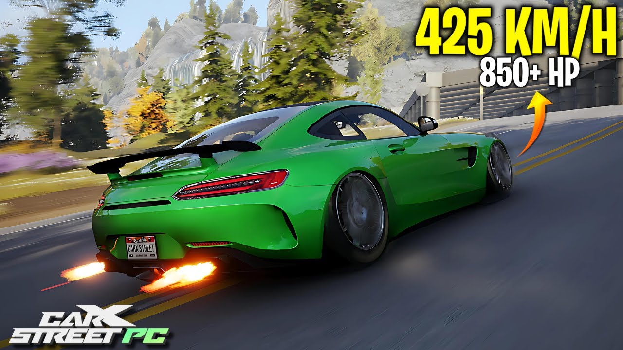 CarX Street PC: Mercedes AMG GT(MGT) Top Speed Tune
