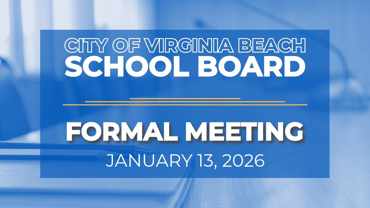 School Board Meeting - 1/13/26