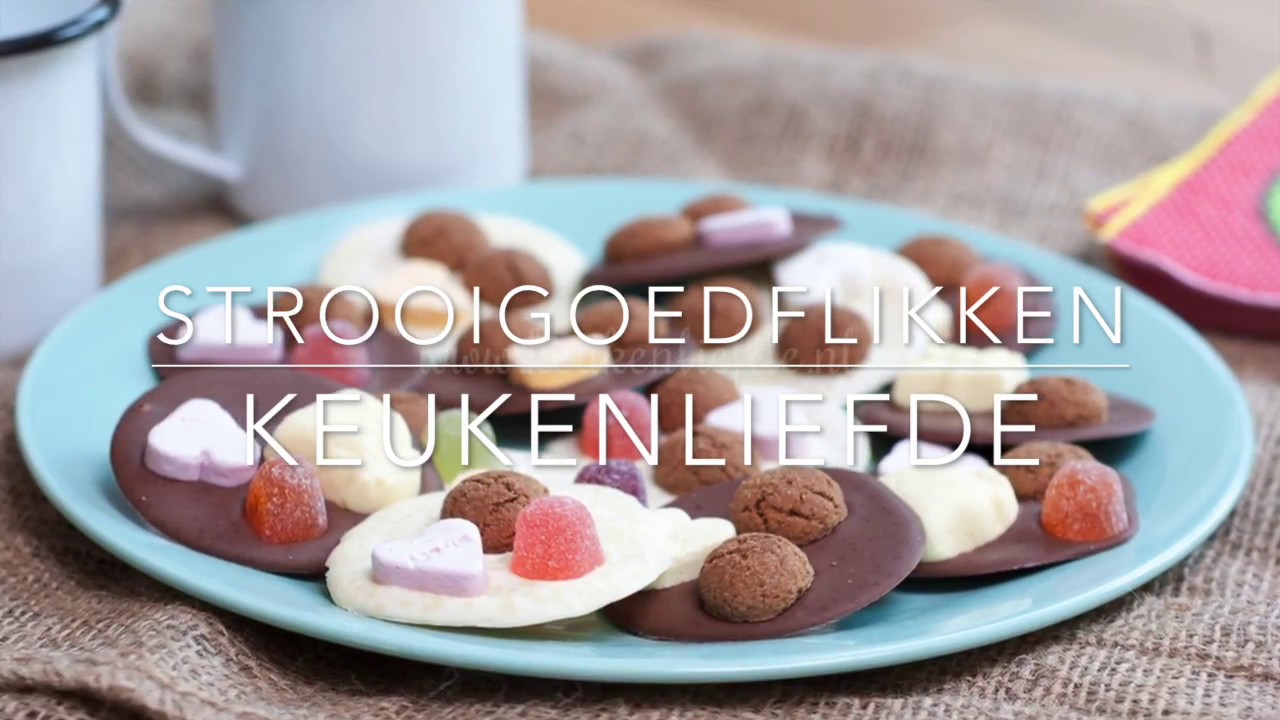 Chocoladeflikken met strooigoed