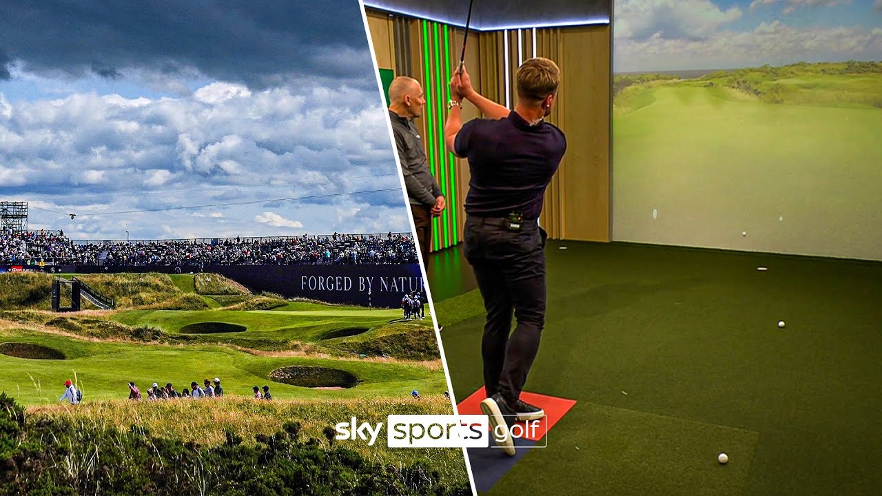 Oliver Fisher takes on the Postage Stamp at Royal Troon 🫣 | Audi Performance Zone