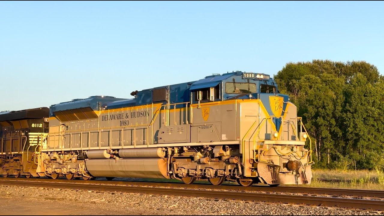 Ep98 - The D&H 1080 Comes Home! & More Action in the Southern Tier (NS 1080, 1066, Santa Fe Bonnet)