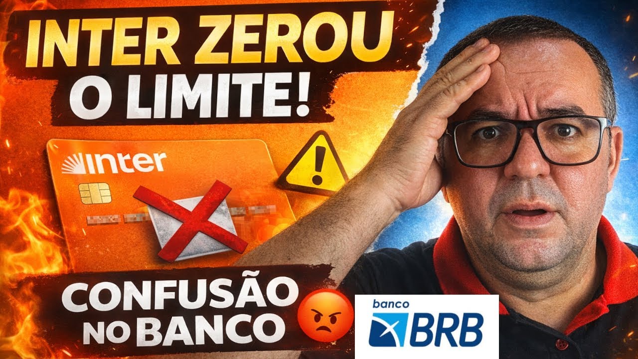 💳 CONFUSÃO NOS BANCO MASTE PODE CHEGAR BRB INTER Cliente na mão sem limite Vejam video todo 🤦‍♀️