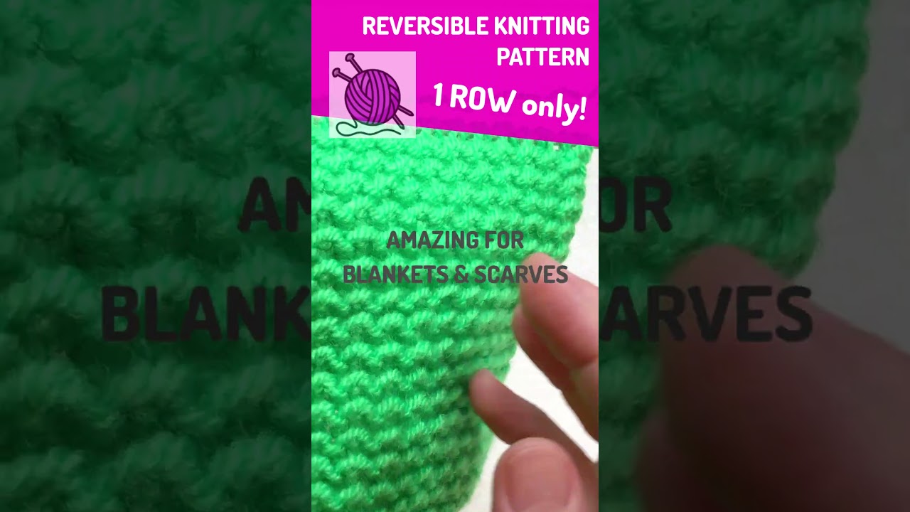 AMAZING Blanket Scarf Knitting PATTERN! 