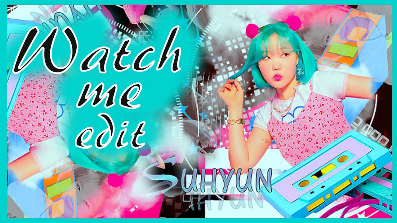 ♪&deg;彡 Watch me edit! Lee Suhyun (Photoshop) F&aacute;cil