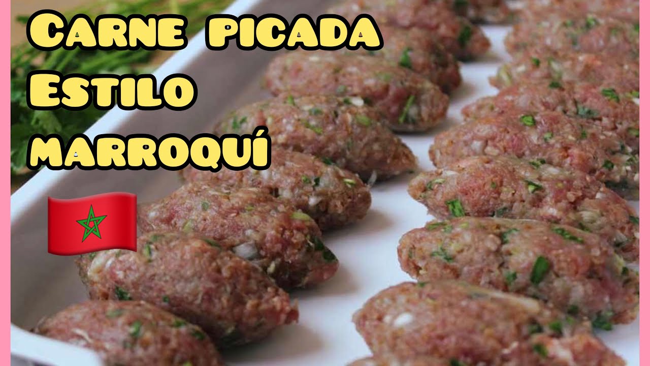 KEFTA Marroqui como condimentarla, receta facil