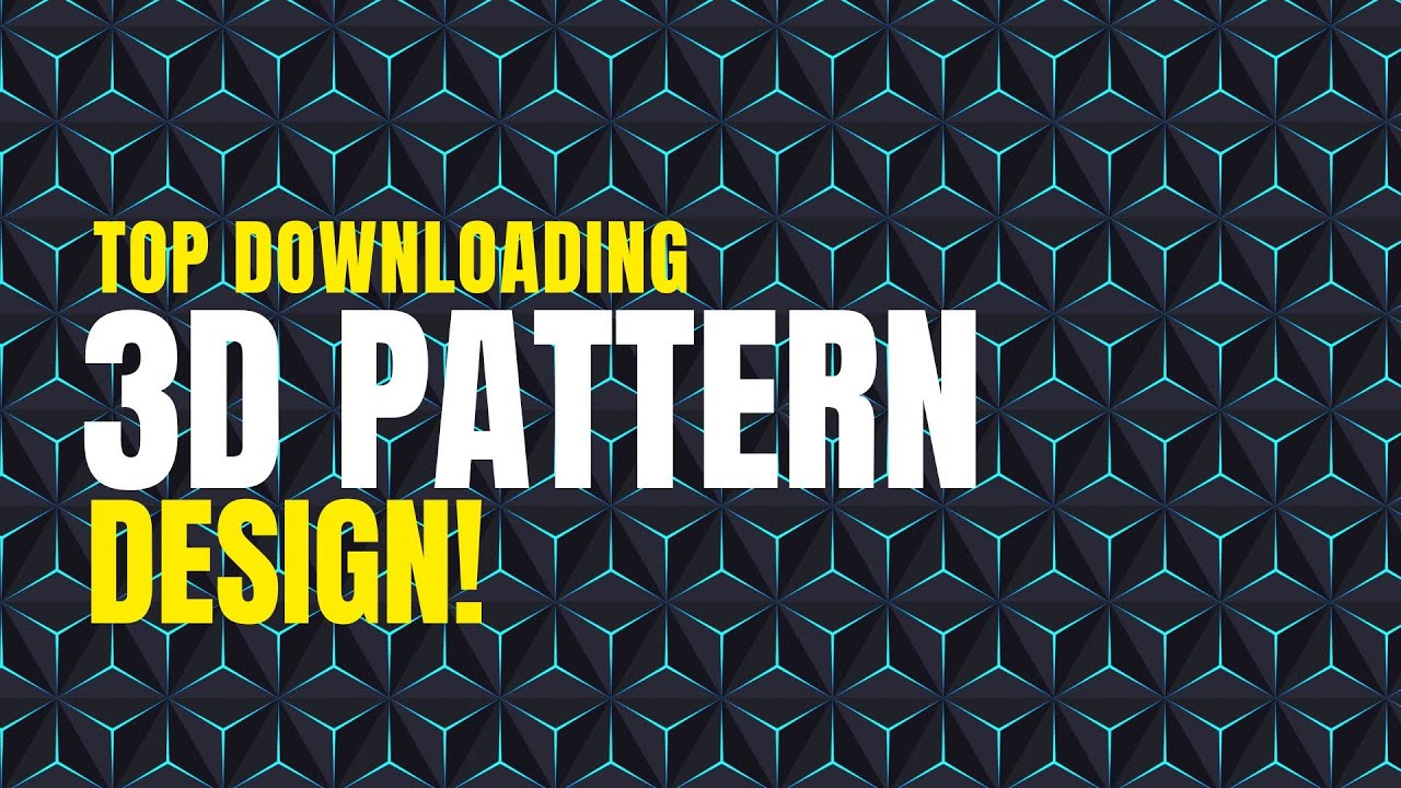 Top Downloading Geometric 3D Pattern Design in adobe illustrator | TTS VIBE STUDIO