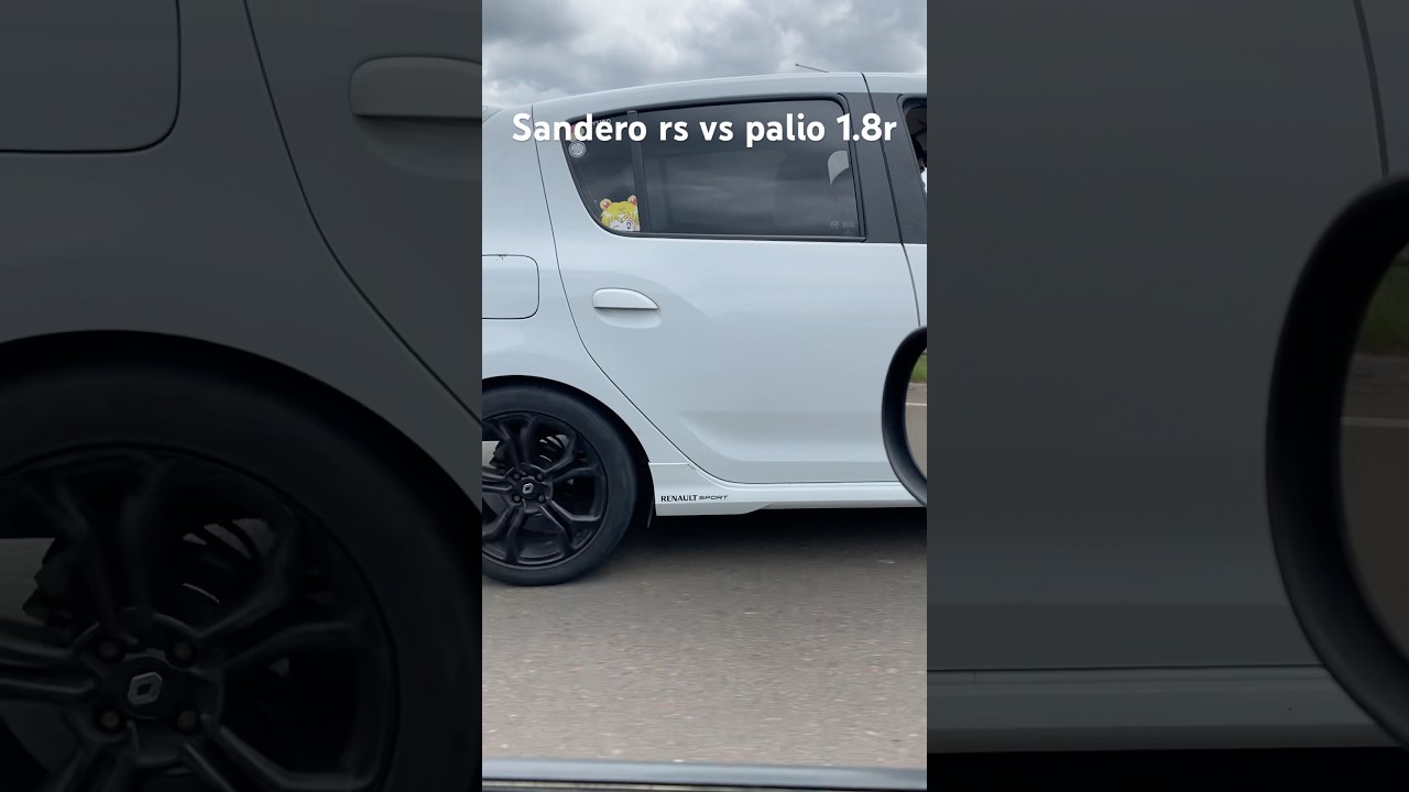 Sandero rs vs palio 1.8r