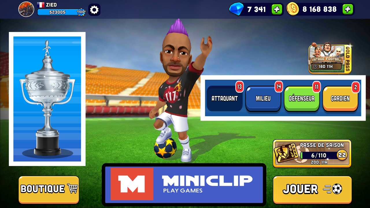[FR] Mini Football Vintage CUP | +40 LVL UP !