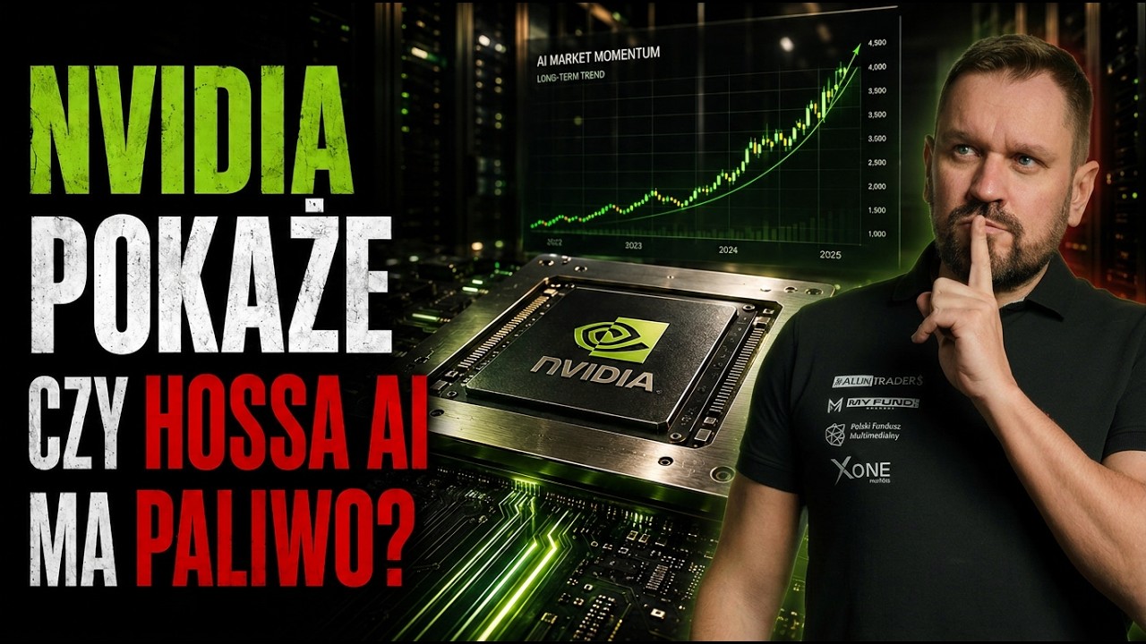 🔴 WYNIKI NVIDIA KLUCZOWE DLA AI! CZY RALLY BĘDZIE TRWAĆ?