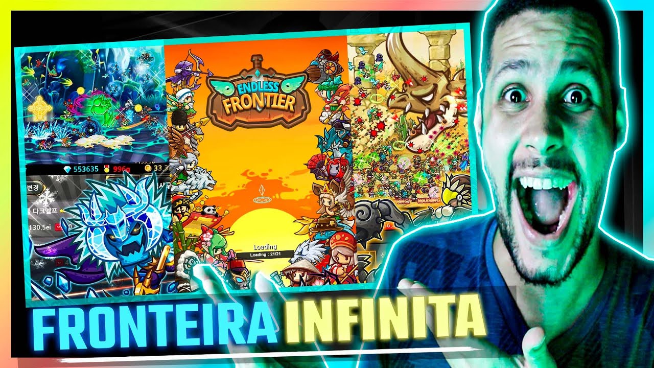 FRONTEIRA INFINITA – NOVO JOGO DE ESTRATÉGIA ESPACIAL, RPG E IDLE, CONSTRUA SUA FROTA, GAMEPLAY🔥🚀