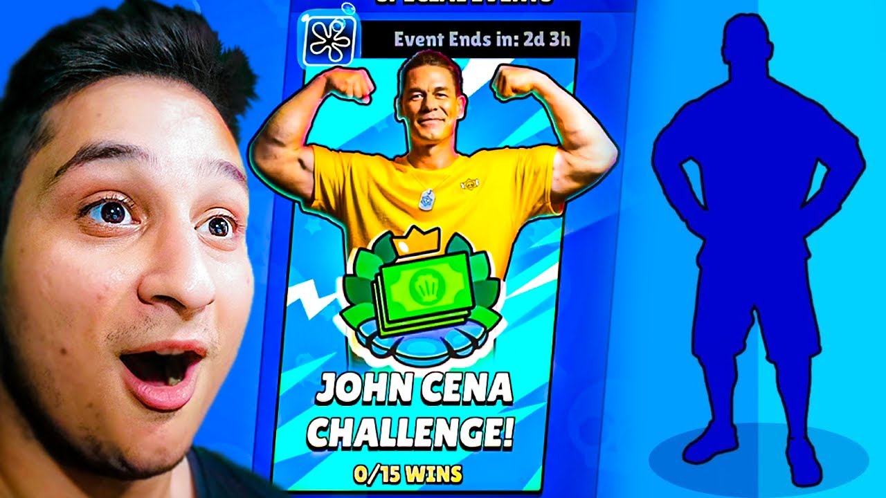 ამ ჩელენჯის გავლით სუპერ საჩუქრებს იღებ! BRAWL STARS x John Cena Challenge!