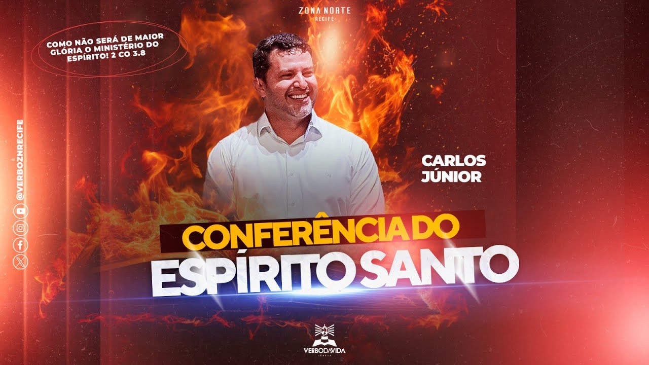 A INFLUÊNCIA DO ESPÍRITO SANTO | Carlos Júnior | 02/03/2025 | 10h