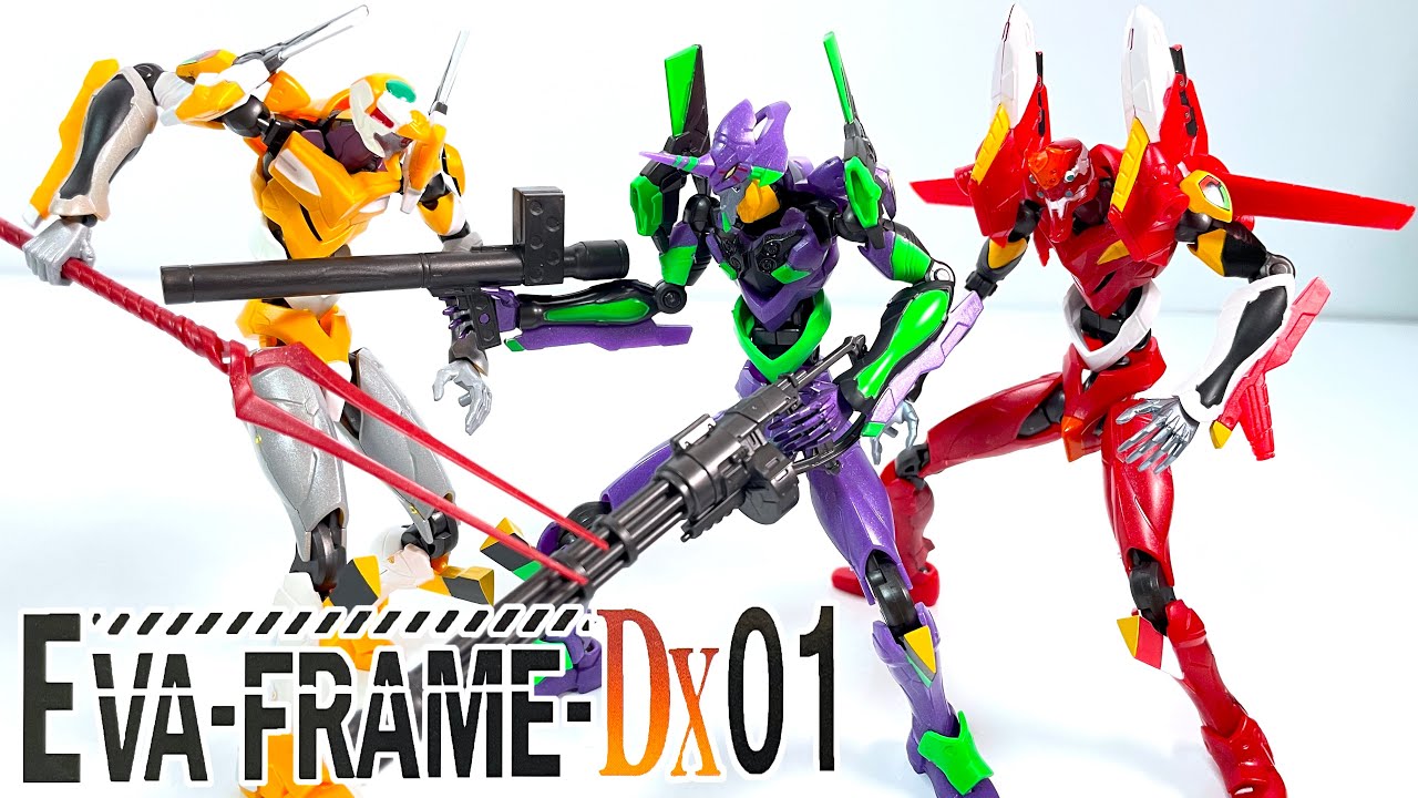 EVA-FRAME-DX01 全３種 開封 ヱヴァンゲリヲン新劇場版 エヴァンゲリオン EVANGELION Figure 食玩 Japanese candy toys