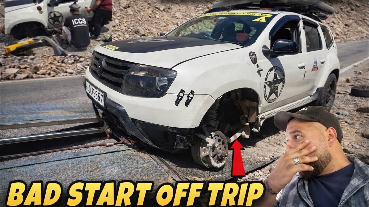 Kyu और कैसे हुया Duster का itna Major Accident | Ladakh Expedition | @The Road Hunterz
