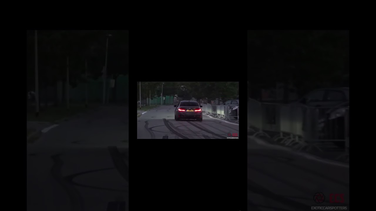 BMW M5 F90 Competition launch control 