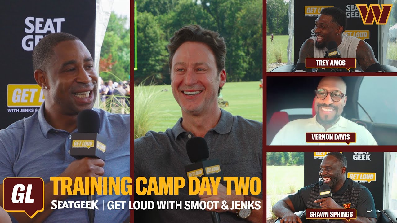 Rookie CB Trey Amos Joins the Show & Vernon Davis on Von Miller | Washington Commanders | Get Loud