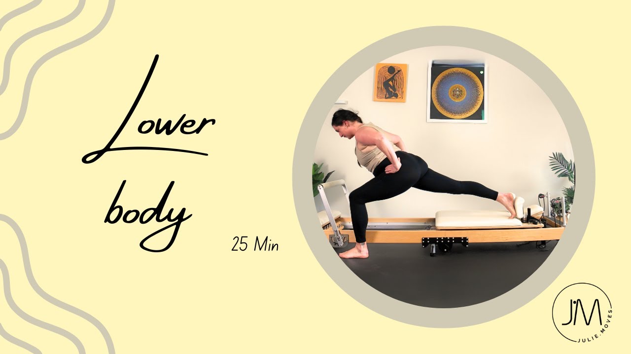 25-Min Lower Body Reformer Flow | Glutes, Legs & Length
