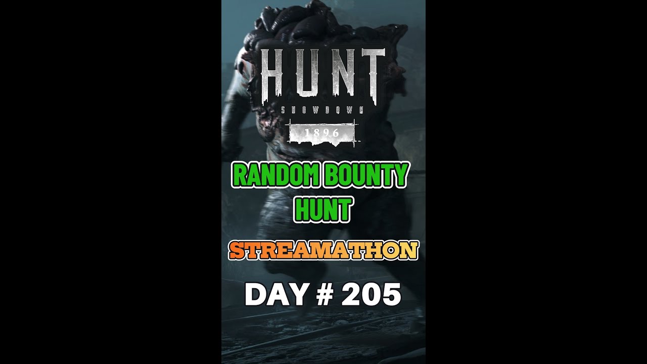 Hunt Showdown: Murder Circus Random Trios | Live Bounty Hunt Gameplay | Streamathon Day 205